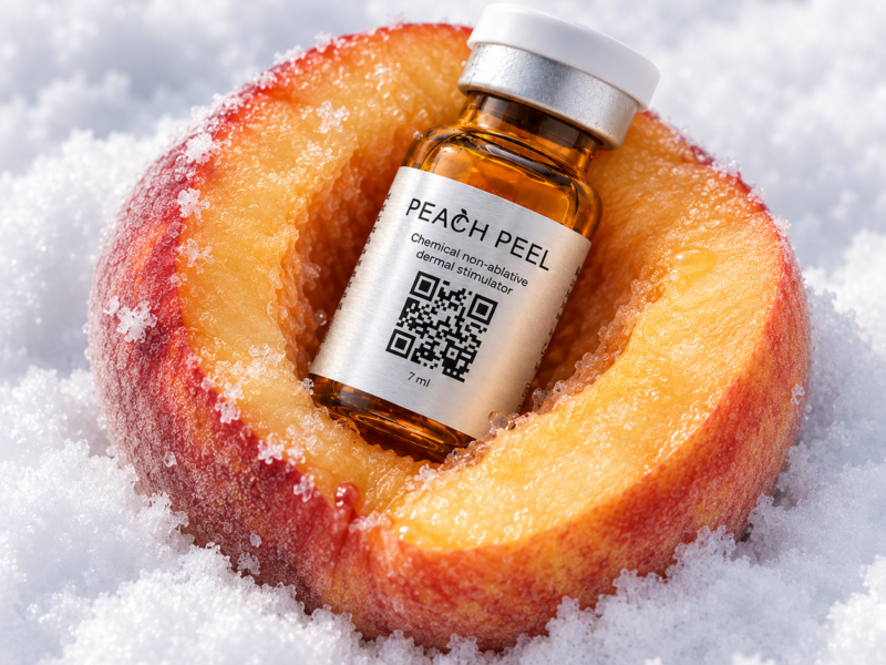 Peach Peel Before the Holidays: Addressing Dull Tone and Signs of Fatigue