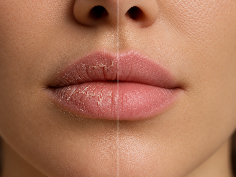 Dry, Cracked Lips: Care and Professional Assessment